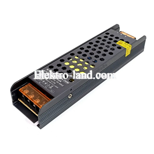 Блок питания 150W AVT-150-12V-12.5A мини (150Вт 12В 12.5А) компактный для светодиодной LED ленты, модулей, линеек